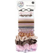 Wholesale - 21pc MULTICOLOR HAIR ACCESSORIES C/P 204, UPC: 794434459427